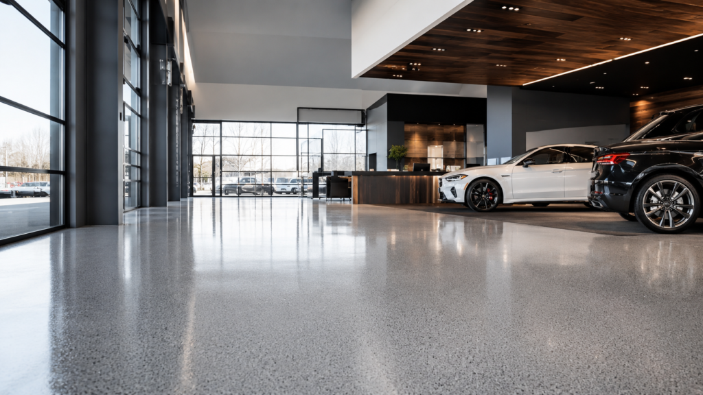 car dealership concrete coatings albuquerque